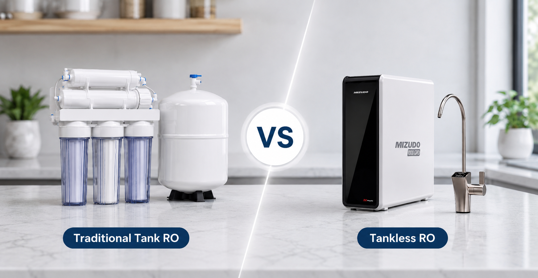 Tankless vs. Tank Reverse Osmosis Systems: Which Is Right for Your Home?