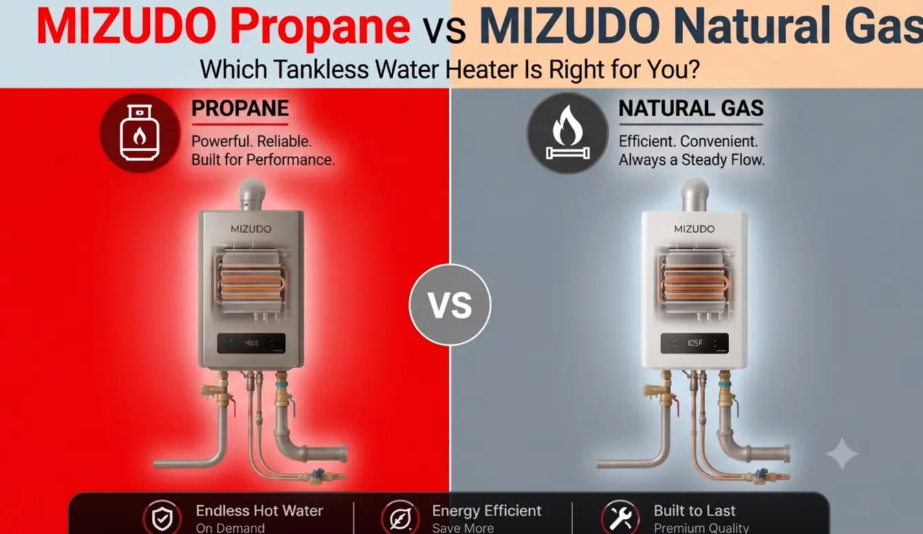 Natural Gas or Propane Tankless Water Heater? How to Choose
