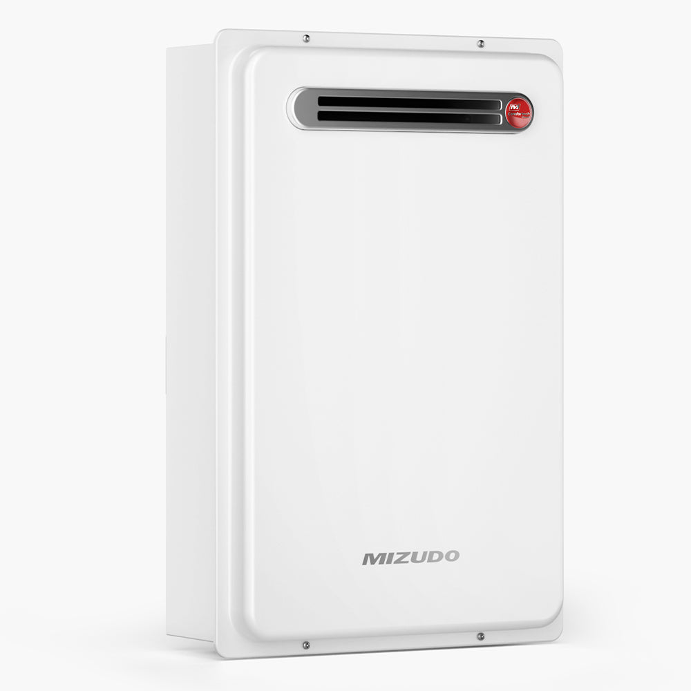 Non-Condensing 5.1 GPM -Outdoor Natural Gas/Propane Tankless Water Heater White