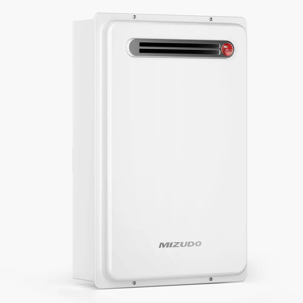 Non-Condensing 5.1 GPM 120,000 BTU -Outdoor Natural Gas/Propane Tankless Water Heater White