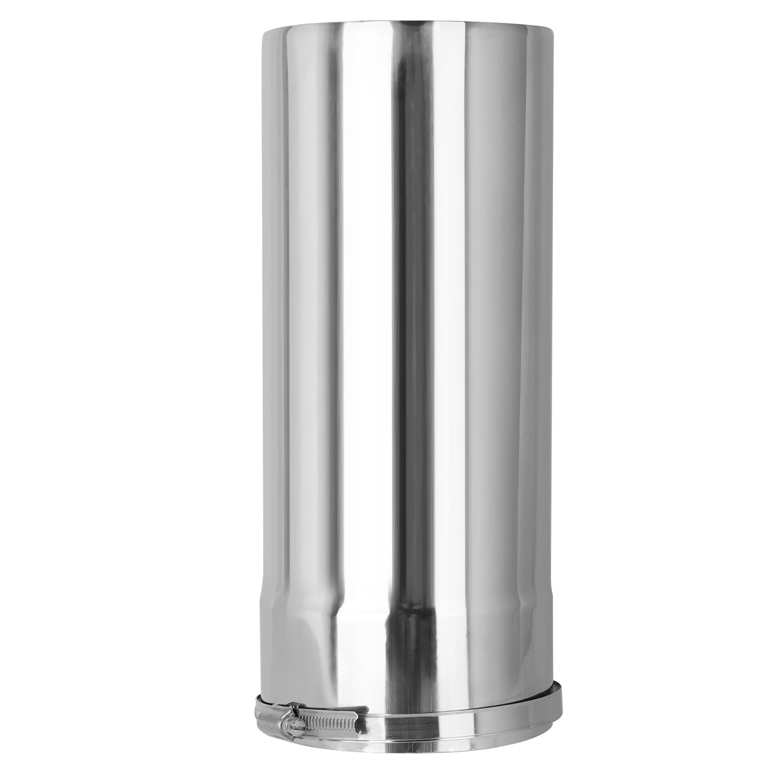 3" x 5" Stainless Steel Direct Vent Extension Pipe, 12 Inch
