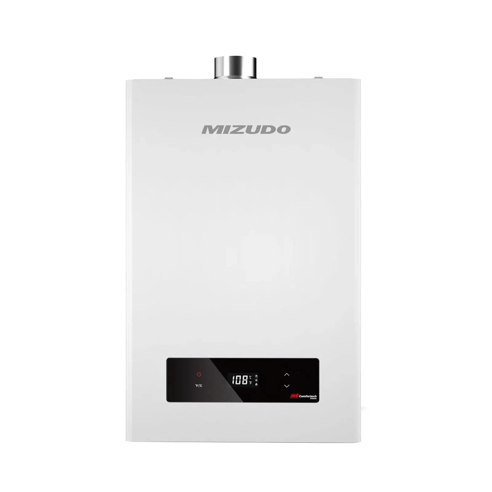 Non-Condensing 4.0 GPM 90,000 BTU -Indoor Natural Gas/Propane Tankless Water Heater White