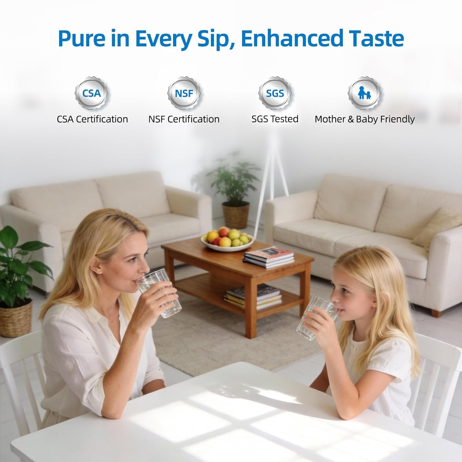 Mizudo Smart WiFi 800GPD Reverse Osmosis Under Sink Purifier