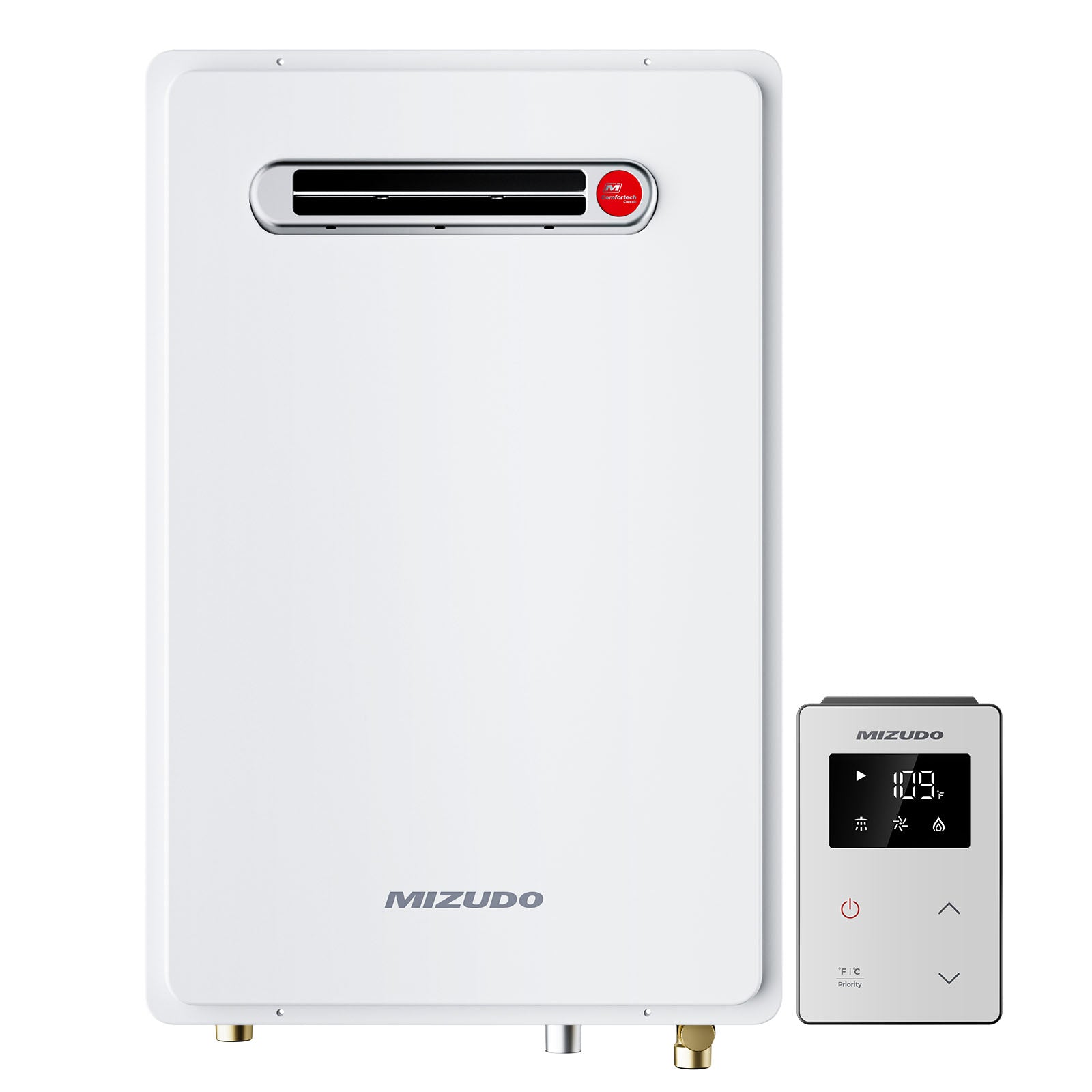 heater8枚セット 8.1 GPM 180,000 BTU Natural Gas Outdoor Tankless Water Heater - Valve