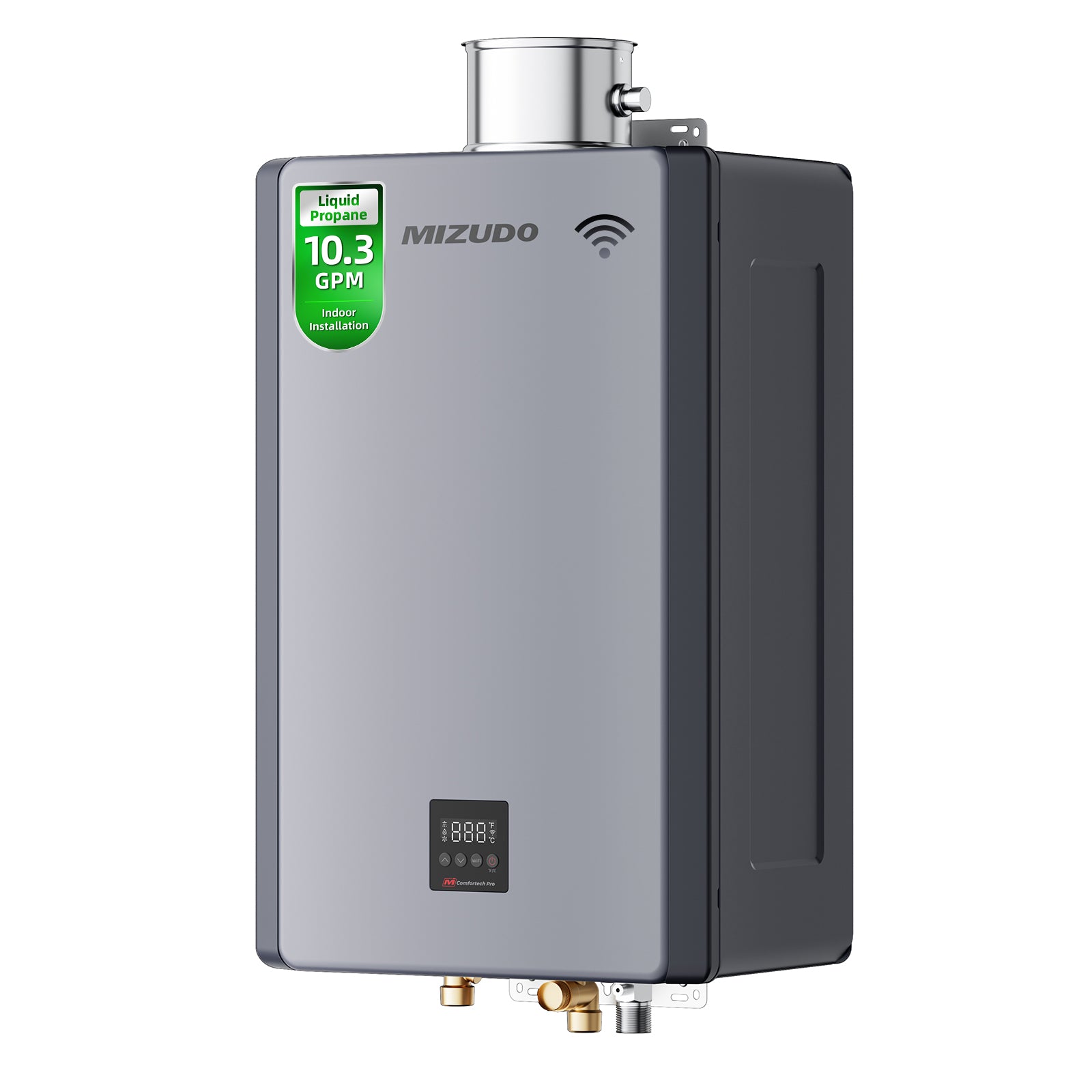 GEN 3 Direct Vent 199,000 BTU Indoor Tankless Water Heater with Smart Wi-Fi