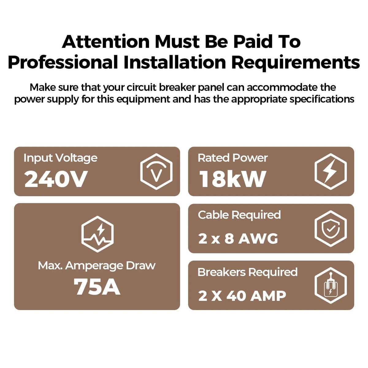 18 kW 4.4 GPM 240-Volt Electric Tankless Water Heater