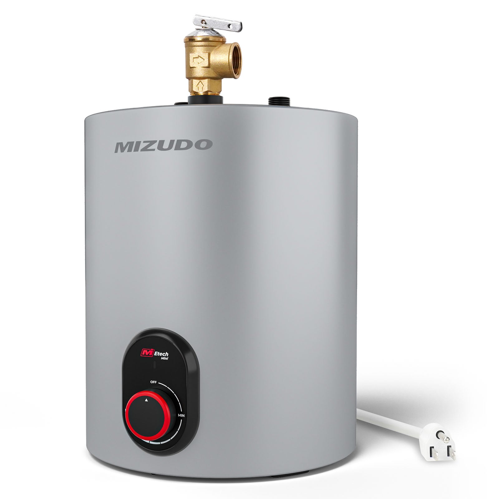 MIZUDO 1.5 Gallon Electric Mini Tank Water Heater, Instant Hot Water On Demand, Compact Under Sink Space-Saving, 120V Point of Use