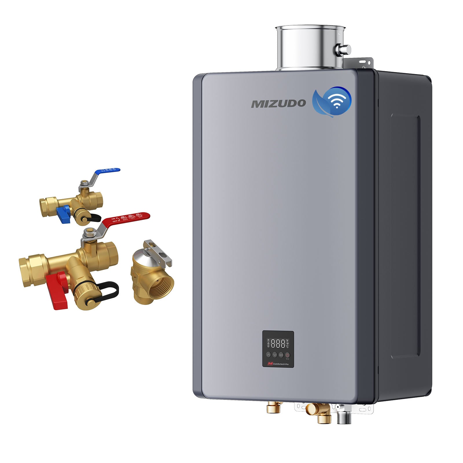 GEN 3 Direct Vent 199,000 BTU Indoor Tankless Water Heater with Smart Wi-Fi