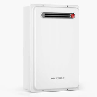Non-Condensing 5.1 GPM 120,000 BTU -Outdoor Natural Gas/Propane Tankless Water Heater White