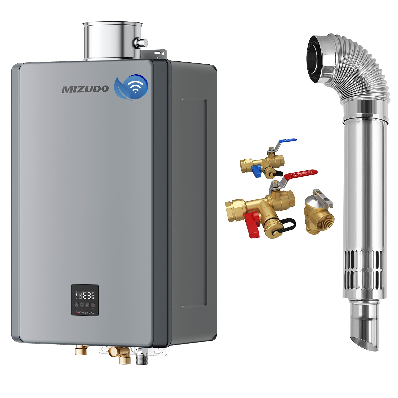 GEN 3 Direct Vent 199,000 BTU Indoor Tankless Water Heater with Smart Wi-Fi