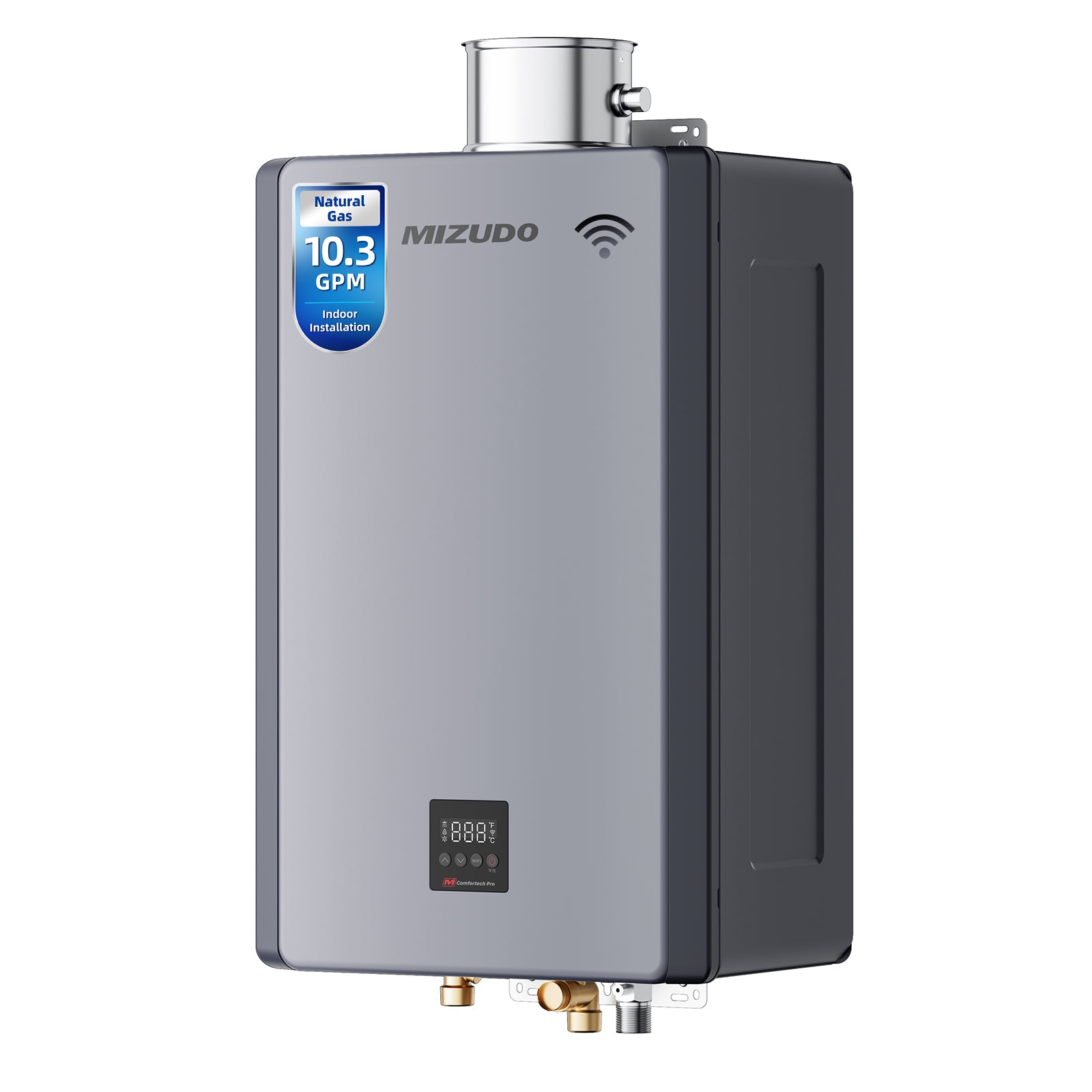 GEN 3 Direct Vent 199,000 BTU Indoor Tankless Water Heater with Smart Wi-Fi