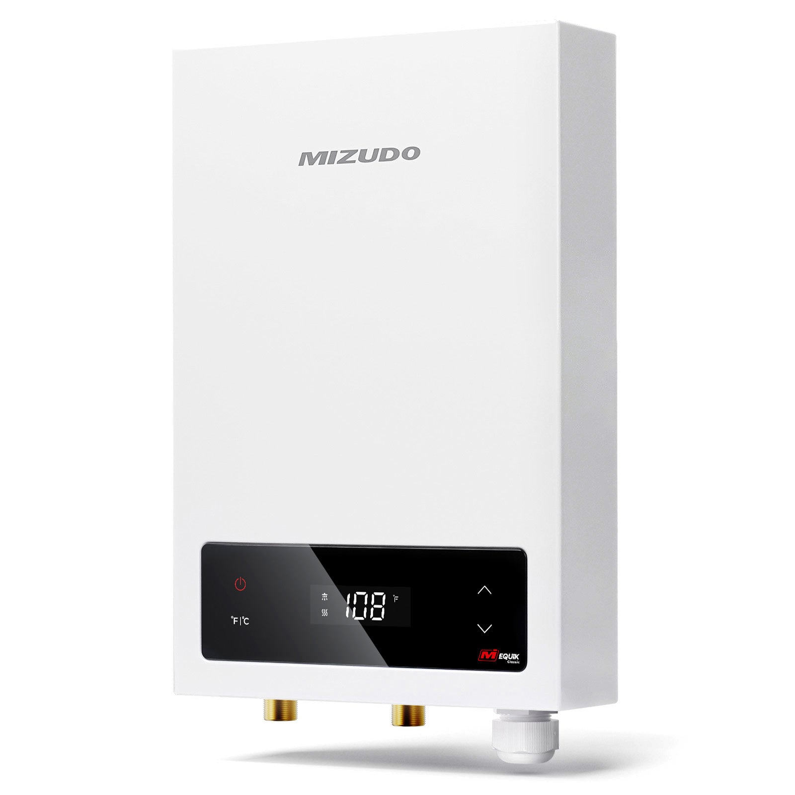 MIZUDO Electric Tankless Water Heater, Instant and Endless Showers, Compact Space-Saving, 11kW 240V